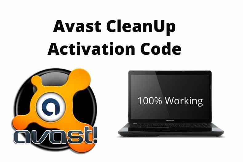 free avast cleanup activation code