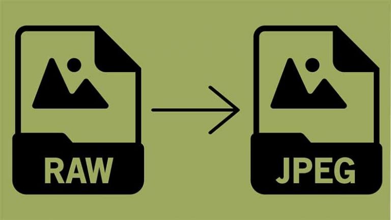 Convert Your RAW Images to JPEG Files