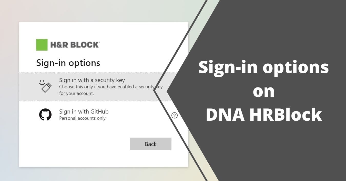 DNA HRBlock Employee Login 2024