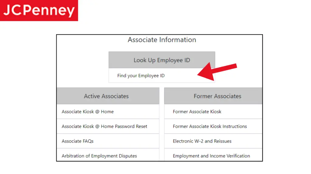 find your employee id