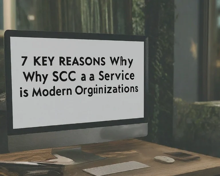 7 Key Reasons Why SOC as a Service is Vital for Modern Organizations