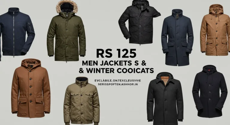 RS 125 Only on Thesparkshop.in Men Jackets & Winter Coats