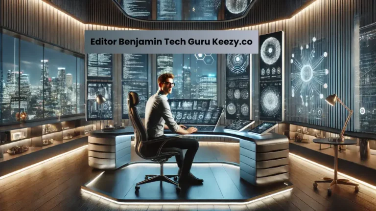 Editor Benjamin Tech Guru Keezy.co