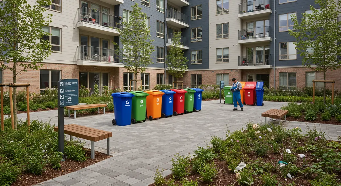 Modern Waste Management in Apartment Complexes